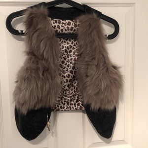 Furry vest
